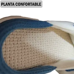 GENERICO - Pantuflas Sandalias de casa con diseño de tiburón - Azul