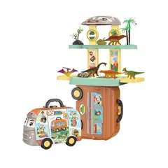 GENERICO - AUTOBUS DE DINOSAURIO 5 EN 1