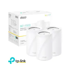 TP LINK - Deco BE65 3 Pack Wifi 7 Sistema Mesh BE11000