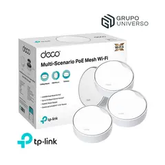 TP LINK - Deco X50-PoE 3 Pack Tp-Link Mesh Sistema Wifi 6 AX3000