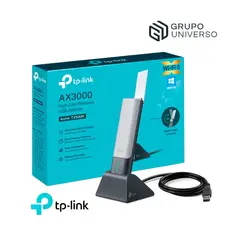 TP LINK - Archer TX50UH Tp-Link Adaptador USB inalámbrico Wi-Fi 6 AX3000