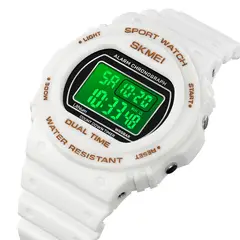 SKMEI - Reloj 1776 blanco Correa Silicona_.