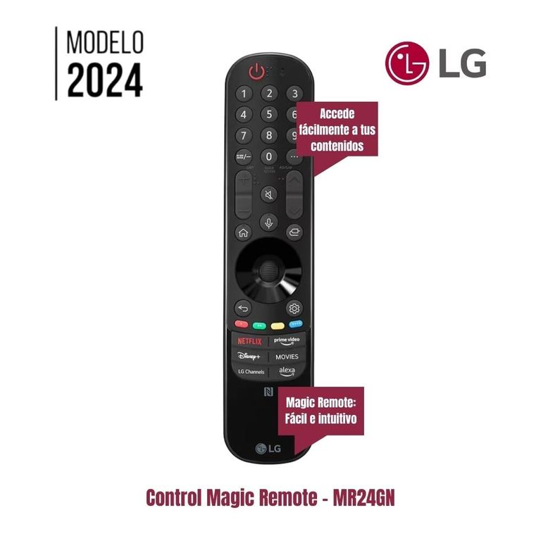 Control Magic MR24GN Modelo- 2024ONLY For Smart TV