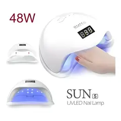 GENERICO - SECADOR ESMALTE UÑAS PROFESIONAL LÁMPARA LUZ LED TEMPORIZADOR