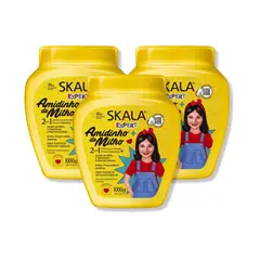 SKALA - TRATAMIENTO CAPILAR AMIDINHO DE MILHO KIDS 1000G - EXPERT 3 UNID