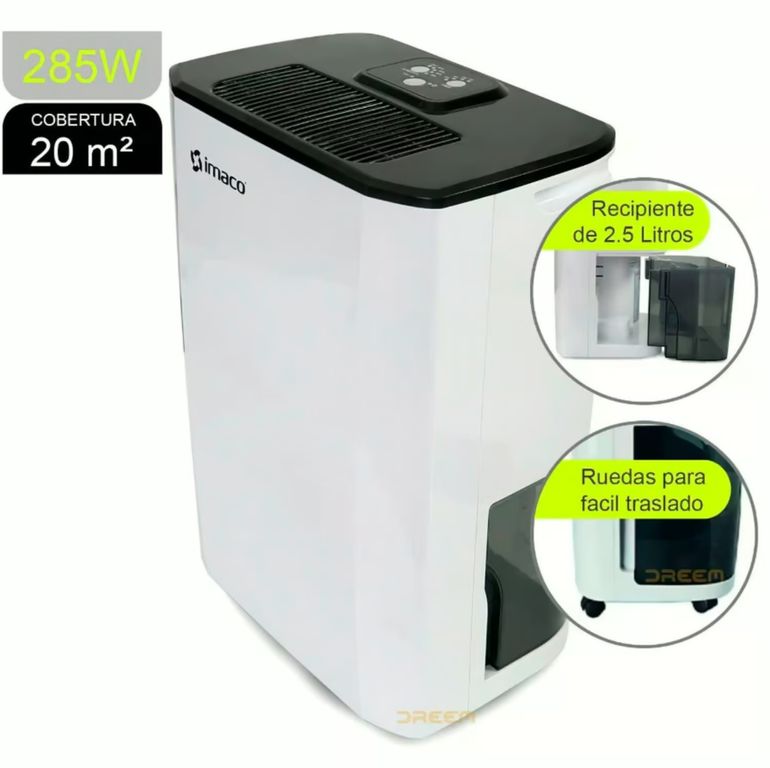 Deshumedecedor Digital 2.5 Litros DHE1002