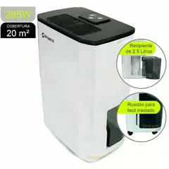 IMACO - Deshumedecedor Digital 2.5 Litros DHE1002