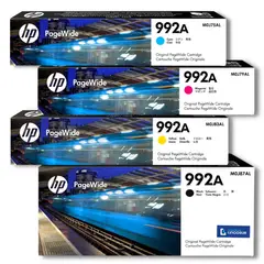 HP - Kit Tinta 992A Cyan Magenta Amarillo Negro