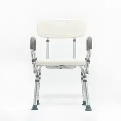 GENERICO - Silla de Ducha Ortopédica con Brazos de Aluminio