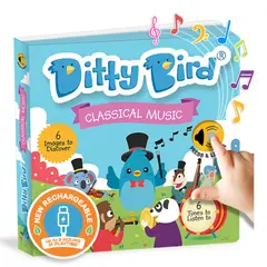 DITTY BIRD - Libro musical Música clásica Inglés
