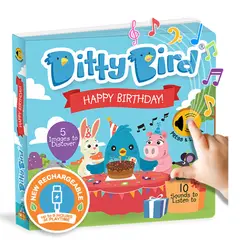 DITTY BIRD - Libro sonoro Feliz cumpleaños Inglés