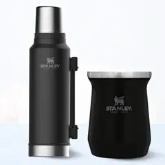 STANLEY - Combo Termo Classic 1.4 L + Matero 236 Ml Negro