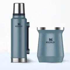 STANLEY - Combo Termo Classic 1.4 L + Matero 236 Ml Azul Lake