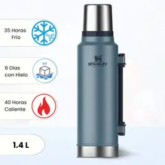 STANLEY - Termo de Bebida Classic Azul Lake 1.4 L