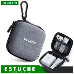 UGREEN - Case Estuche Portatil Para Audifonos Cables Airpods accesorios