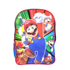 NINTENDO - Mochila Escolar Super Mario Bross