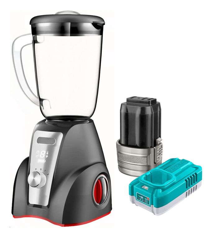 Licuadora inalambrica 16v pantalla LED con bateria y cargador
