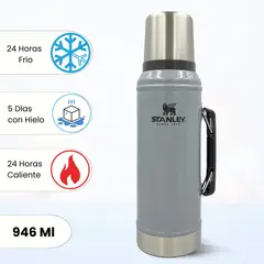 STANLEY - Termo de Bebida Classic Silver 946 Ml