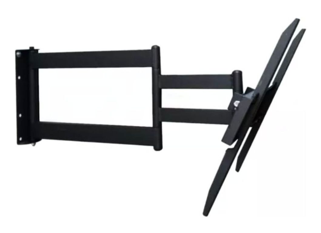 RACK TV 2 BRAZOS XXL 80CM DE 32 a 80 " / NEGRO