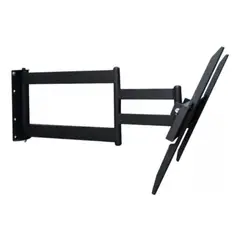 GENERICO - RACK MOVIL BRAZO LARGO 80cm PARA TV DE 32 a 80 " / NEGRO