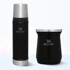 STANLEY - Combo Termo Classic 591 + Matero 236 Ml Negro