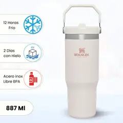 STANLEY - Flip Straw Tumbler Rose Quartz 887 Ml