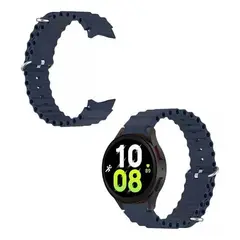 GENERICO - Correa Corrugada Samsung Watch 6 - Azul