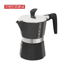 PEDRINI - Cafetera moka italiana Aroma Nero x 3tz