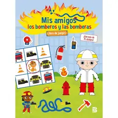 GENERICO - MIS AMIGOS LOS BOMBEROS Y LAS BOMBERAS LIBRO DE JUEGOS