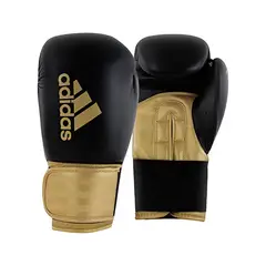 ADIDAS - GUANTES BOXEO HYBRID 100 BLACK/GOLD 14OZ