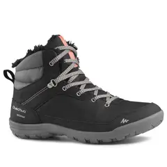 QUECHUA - Zapatilla Botin Mujer Waterproof para nieve SH100 - Negro - 37