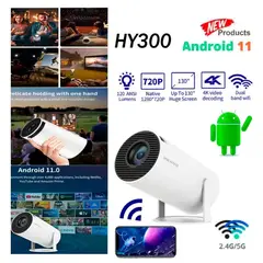 GENERICO - PROYECTOR PORTATIL SMART ANDROID WIFFI BLUETOOTH 4K 1080P FULL HD.