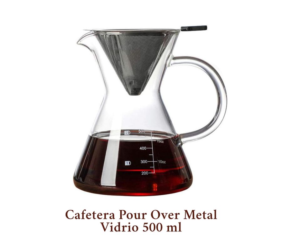 Cafetera de goteo manual 500 ml