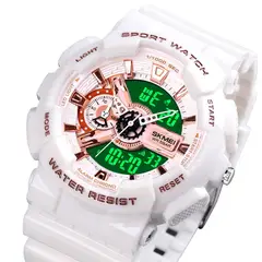 SKMEI - Reloj 1688 BLANCO Correa Silicona_.