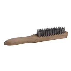 ASAKI - Escobilla de Fierro 6×15 Madera