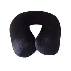 GENERICO - Almohada Cojin Para Cuello En U Con Bolitas Viscoelásticas