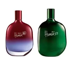 NATURA - HUMOR Beijo 75ml + Humor PAZ 75ml masculino
