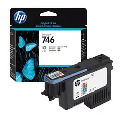 HP - Cabezal 746 Cian Magenta Negro Yellow P2V25A