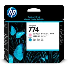 HP - Cabezal 774 LT Magenta Cyan P2V98A