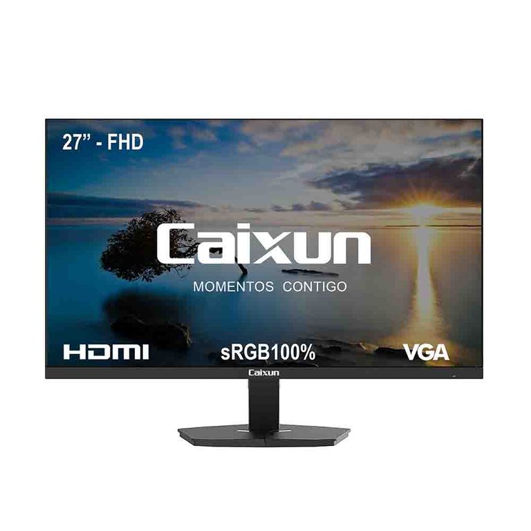 Monitor Oficina 27 FHD VA 100Hz sRGB110% Negro C27F2F