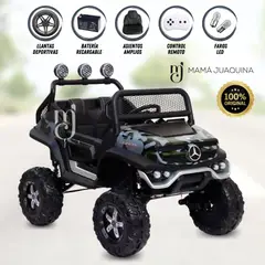 MERCEDES BENZ - Carro a Batería 4 x 4 «OBELIX» Todo Terreno Camuflado