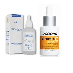 BIOAQUA - Serum Ácido Hialurónico 100 ml + Serum Facial Vitamina C - Babaria_123