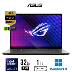 Laptop Rog ZEPHYRUS G16, 16" 2.5K WQXGA, Core Ultra 9 185H,32GB RAM -1TB SSD -RTX 4070 8GB -W11