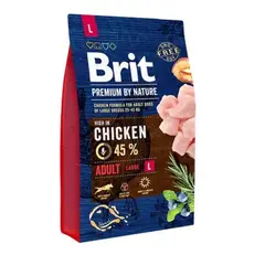 BRIT - PREMIUM BY NATURE ADULT LARGE 3 KG
