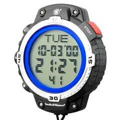 GENERICO - Cronómetro S & W SWW-100 Multi 20 Memorias Resolución 1100 - Negro