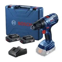 BOSCH - Taladro Atornillador 12 18V 54Nm + 2Bat y Carg GSR 180-LI