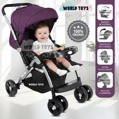 BABY - Coche Cuna de Lujo «JAZZ » Edición Limitada Purple
