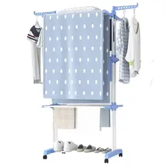 OEM - Tendedero de Ropa Plegable 4 Niveles Multifuncional