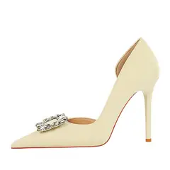 SHANDIAN - Zapato Formal Mujer Beige