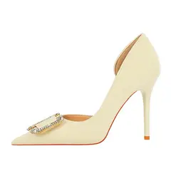 SHANDIAN - Zapato Formal Mujer Beige